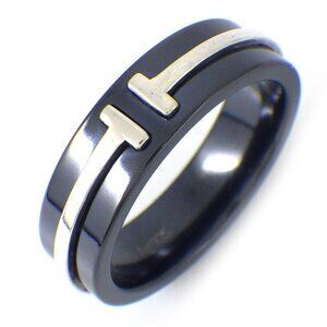 Tiffany & Co. Ring T-toe Black Titanium